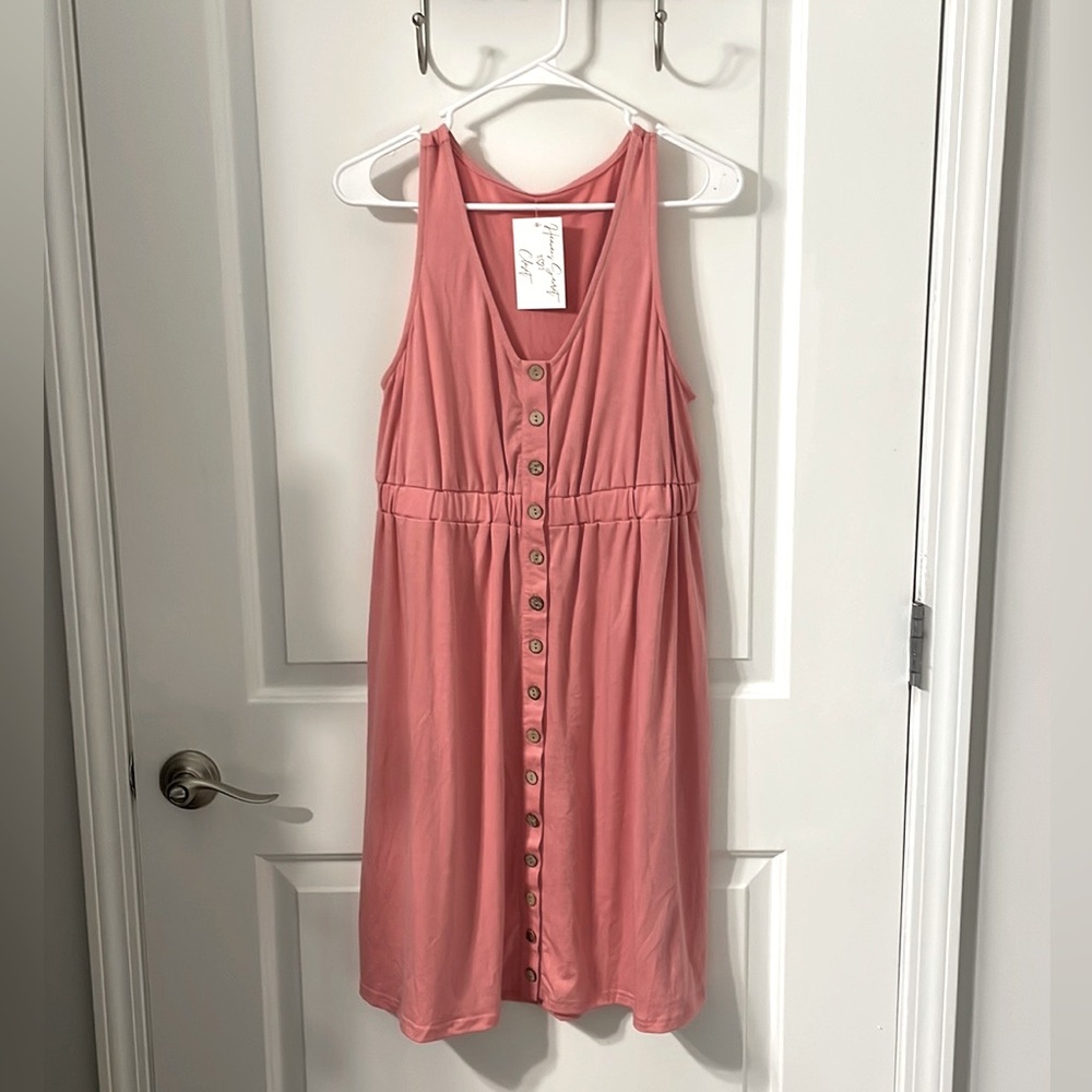 MIDI dress button up brand new